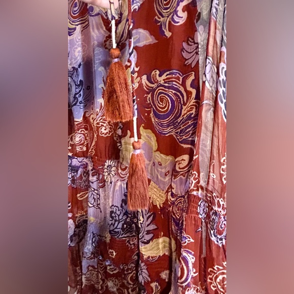 NWOT Anthropologie Marais Printed chiffon mini dress - Picture 11 of 13